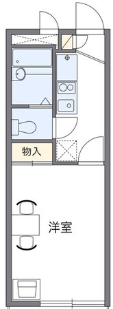 レオパレスサンキエムの物件間取画像